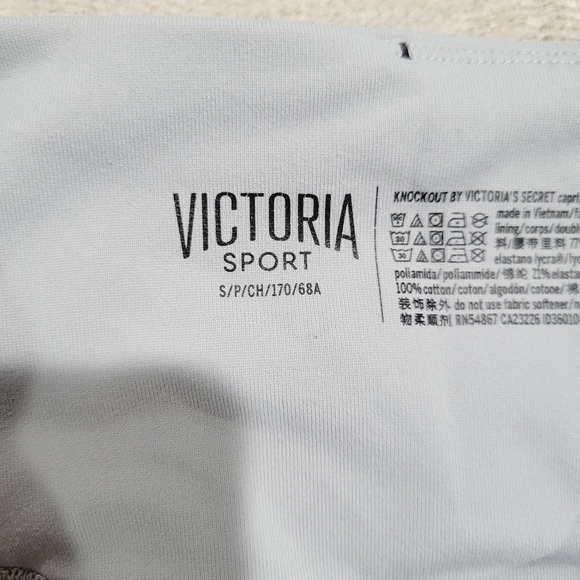 Victoria’s Secret Sport leggings size small light grey - Picture 6 of 6